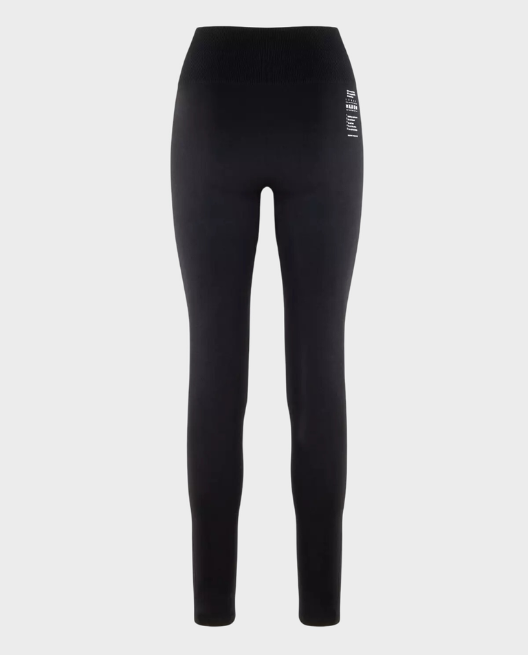 Czarne legginsy seamless