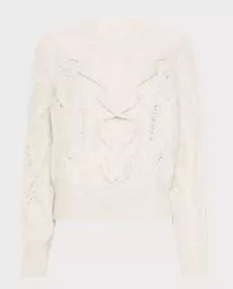 Kremowy sweter Eline - Image #0
