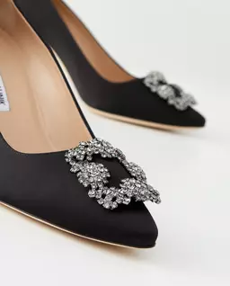 Czarne szpilki Hangisi 70 - Image #4