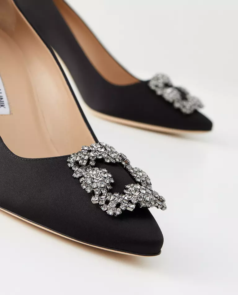 Czarne szpilki Hangisi 70 - Image #4