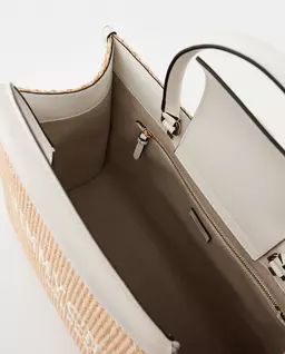 Beżowa torba na ramię shopper Avenue Medium - Image #4