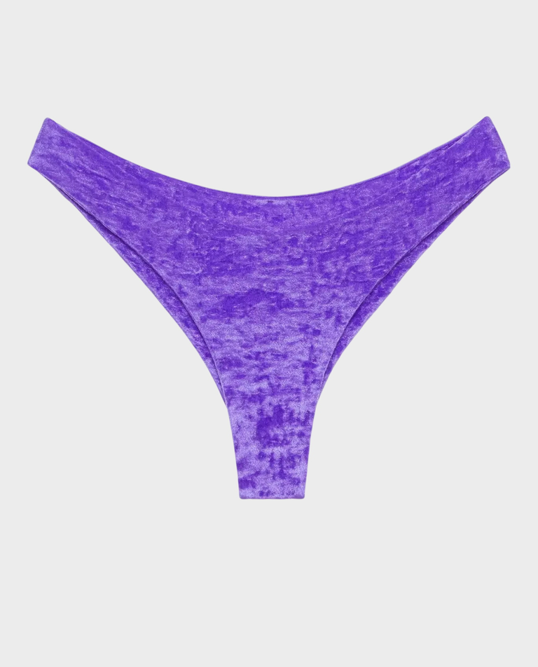 Dół od bikini z weluru Violetto