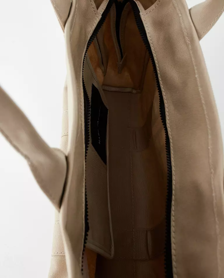 Beżowa torebka do ręki The Large Tote Bag - Image #3