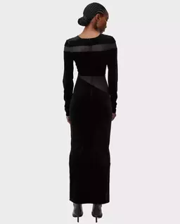 Czarna sukienka Velvet Sky - Image #1
