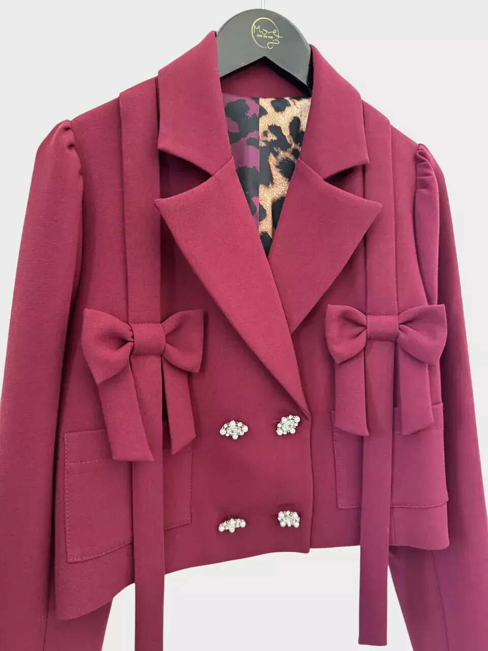 Marynarka Viviane Burgund - Image #0