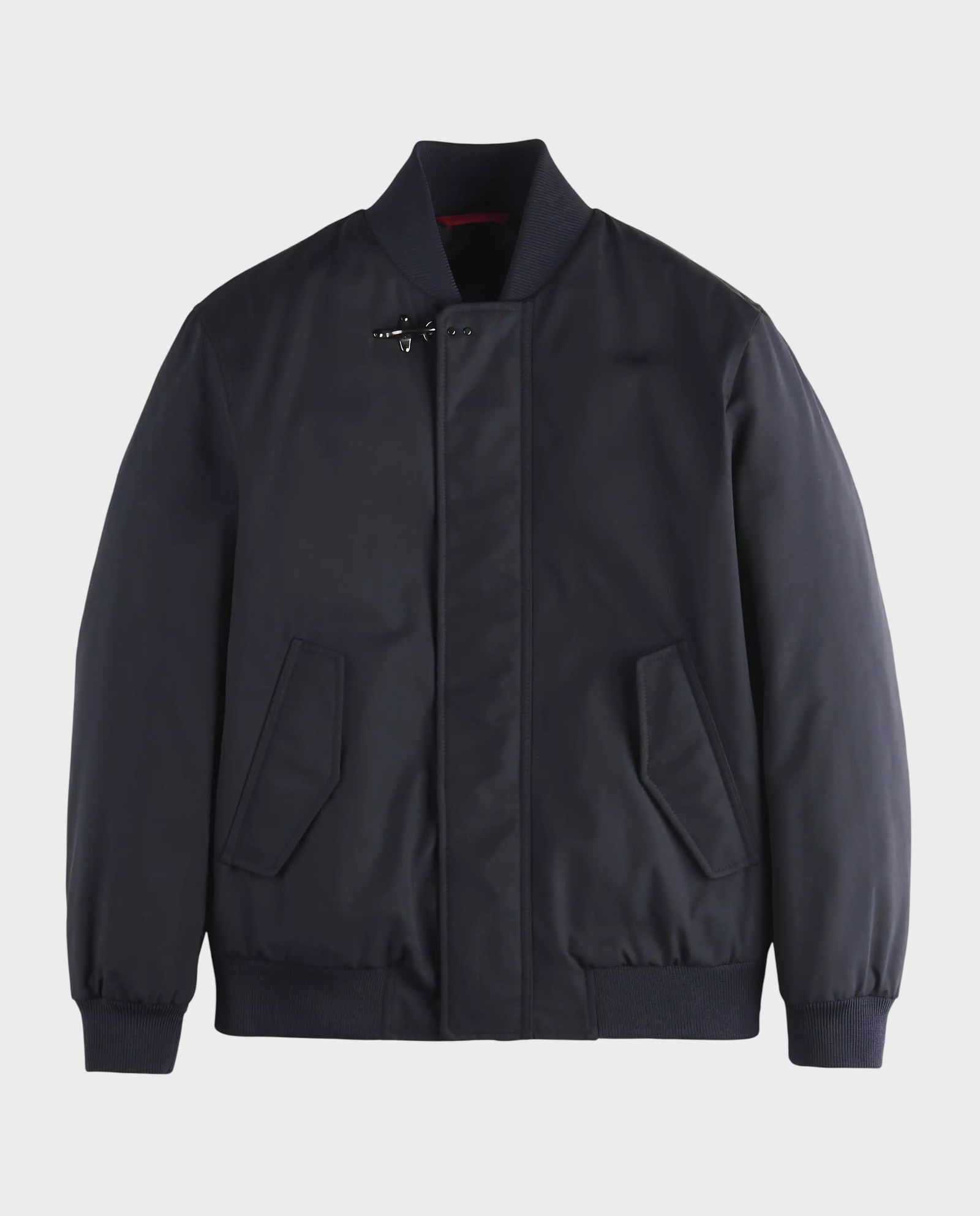 Granatowa kurtka typu bomber - Image #0