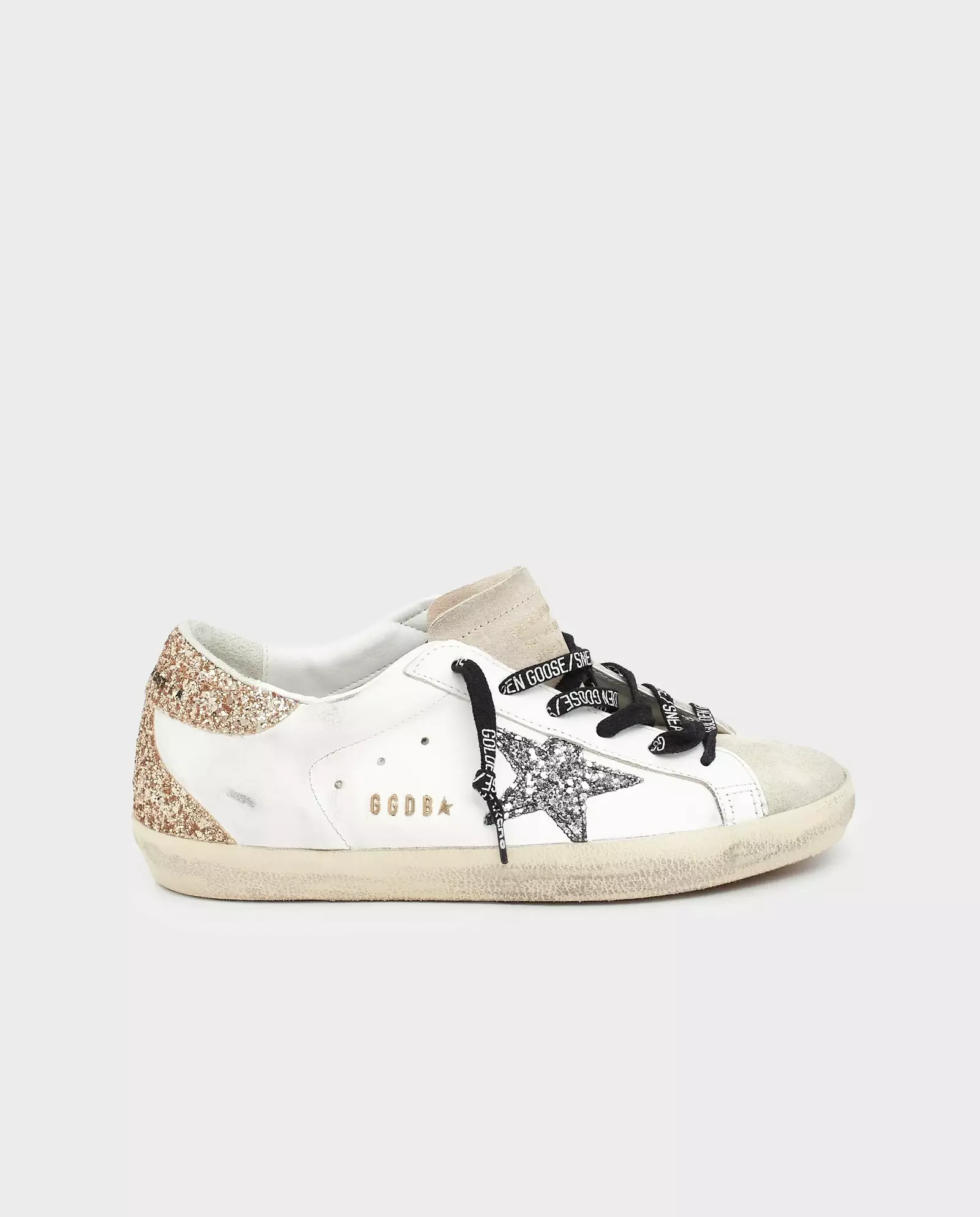 Białe skórzane sneakersy Superstar - Image #1