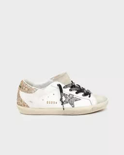 Białe skórzane sneakersy Superstar - Image #1