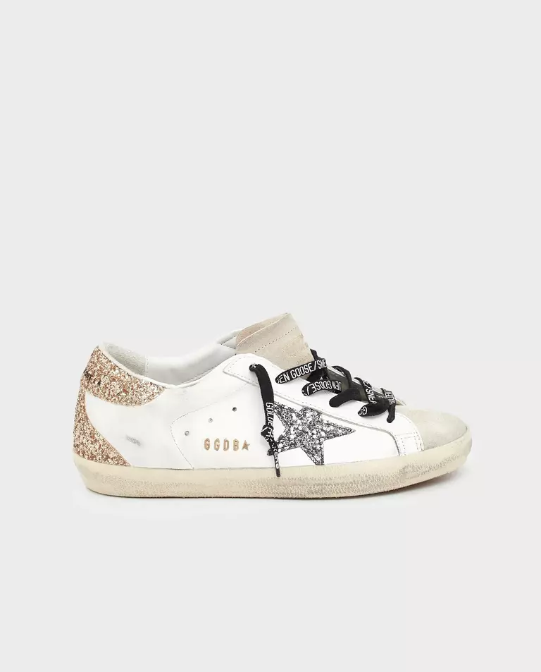 Białe skórzane sneakersy Superstar