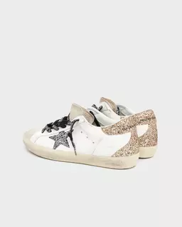 Białe skórzane sneakersy Superstar - Image #4