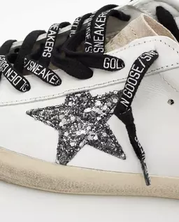 Białe skórzane sneakersy Superstar - Image #5