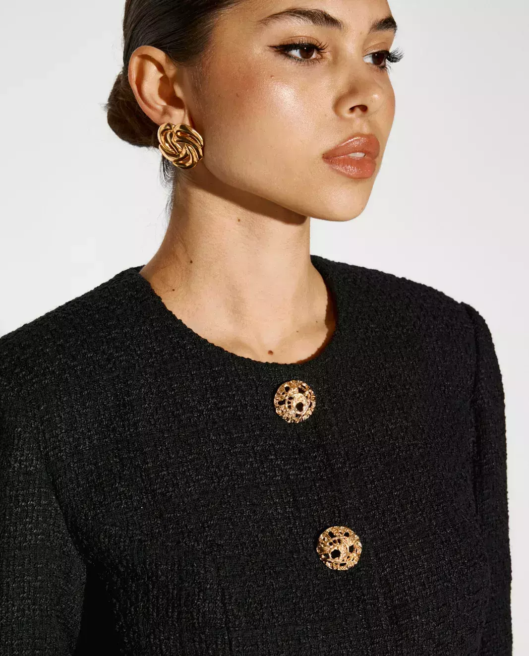 Elegancka czarna marynarka Susan - Image #3