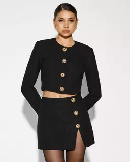 Elegancka czarna marynarka Susan - Image #1