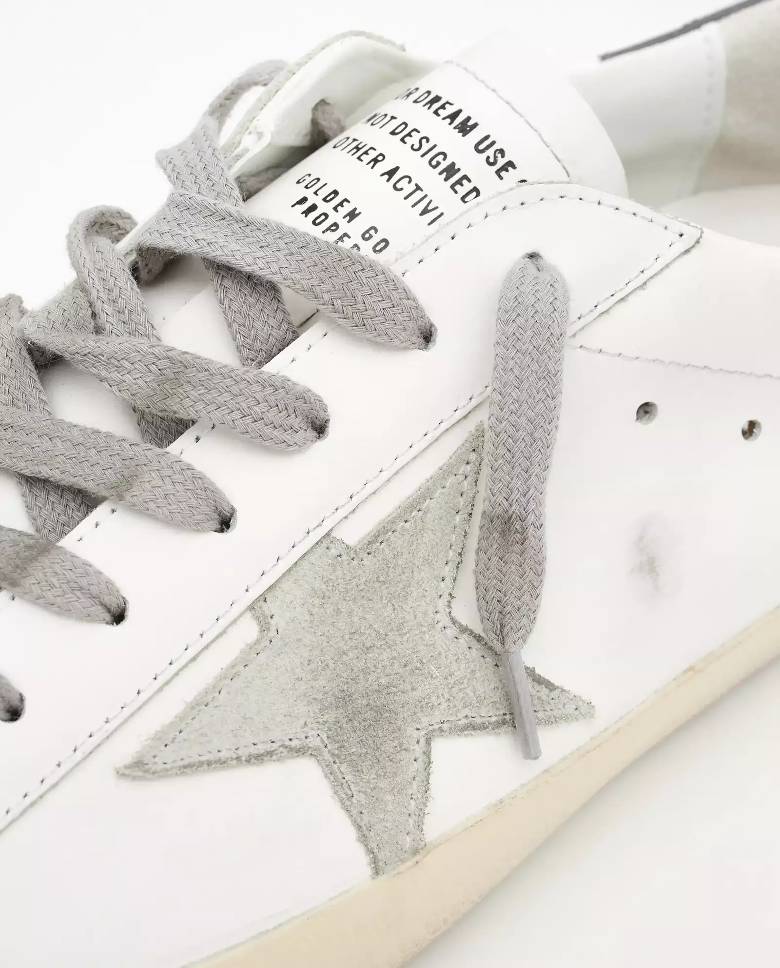 Skórzane sneakersy Super Star - Image #4