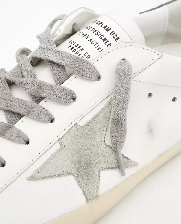 Skórzane sneakersy Super Star - Image #4