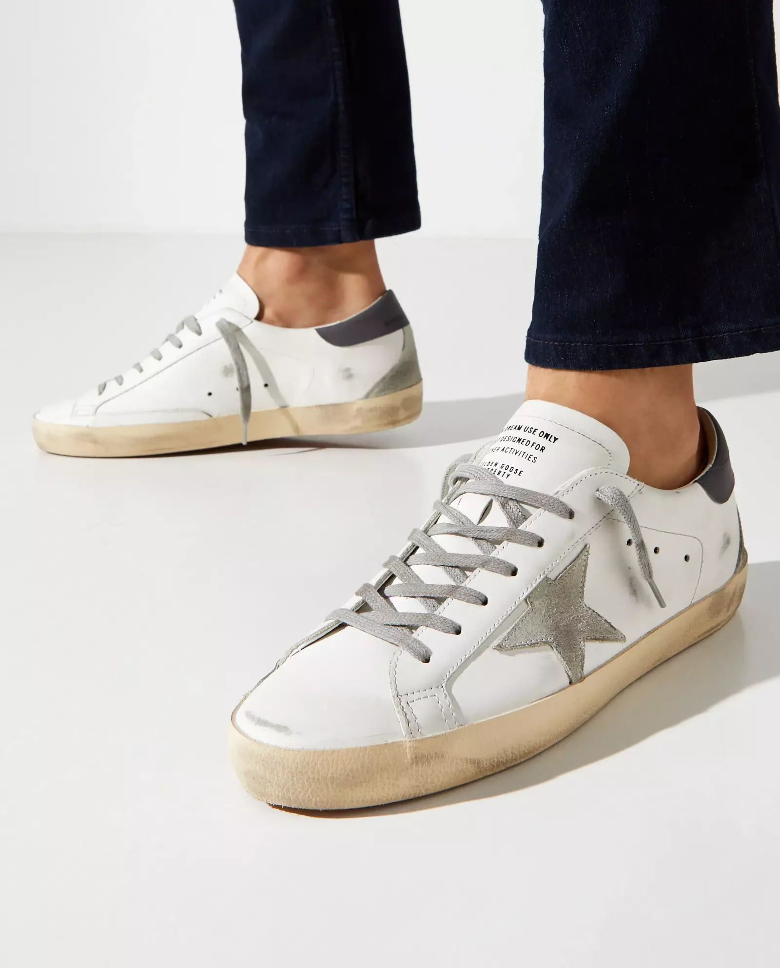 Skórzane sneakersy Super Star - Image #1