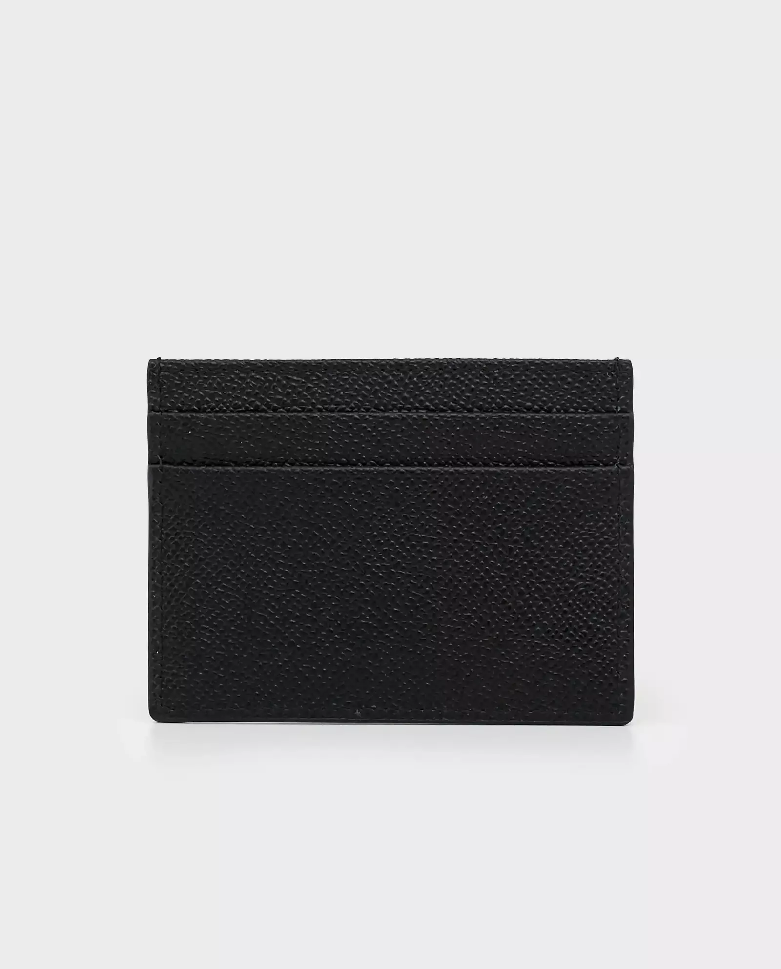 Czarne etui na karty ze skóry - Image #1