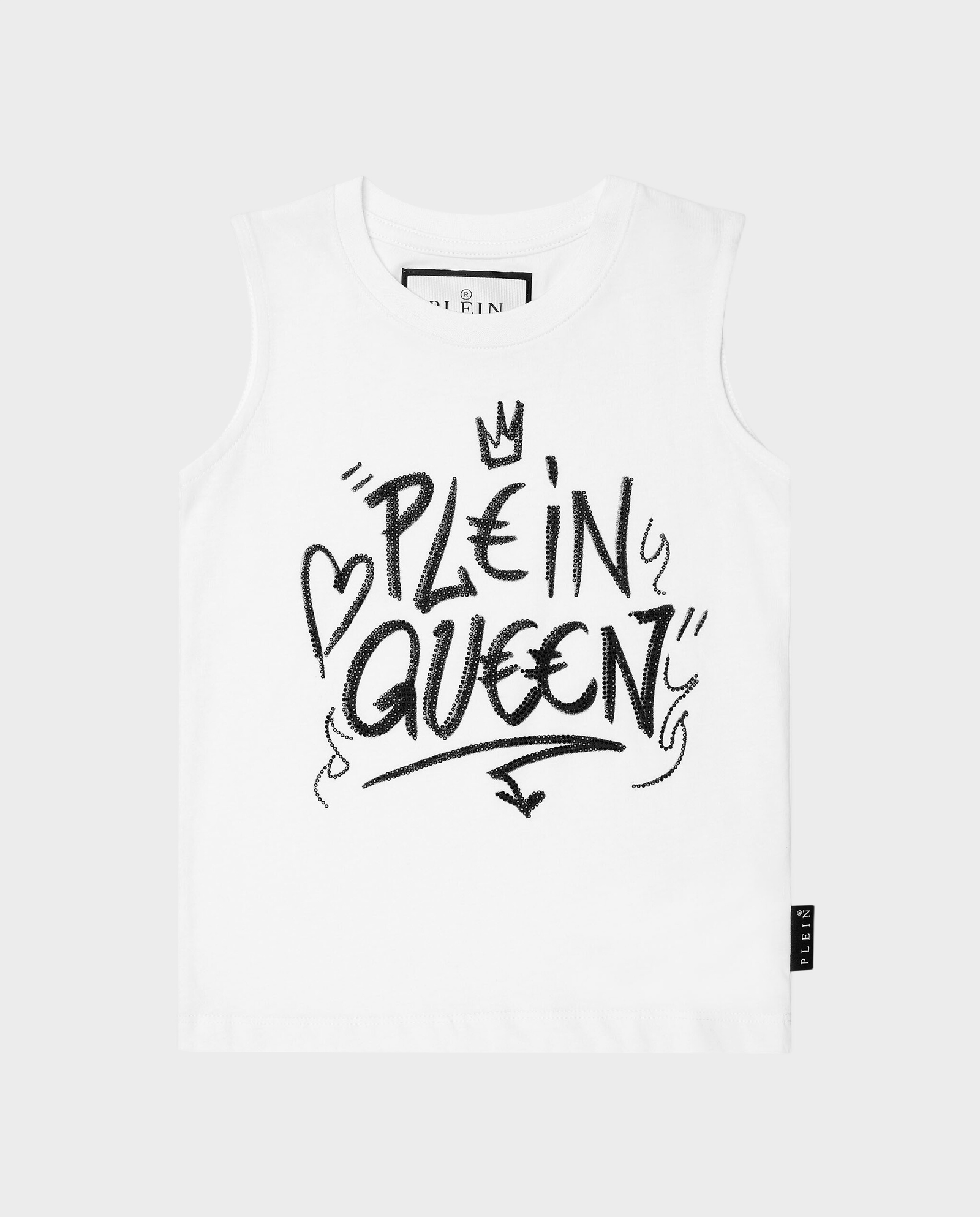 Biały T-Shirt bez rękawów - Image #0