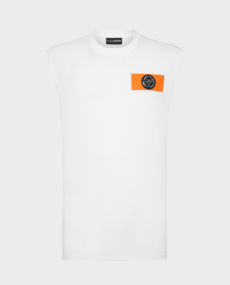 Biały tank top