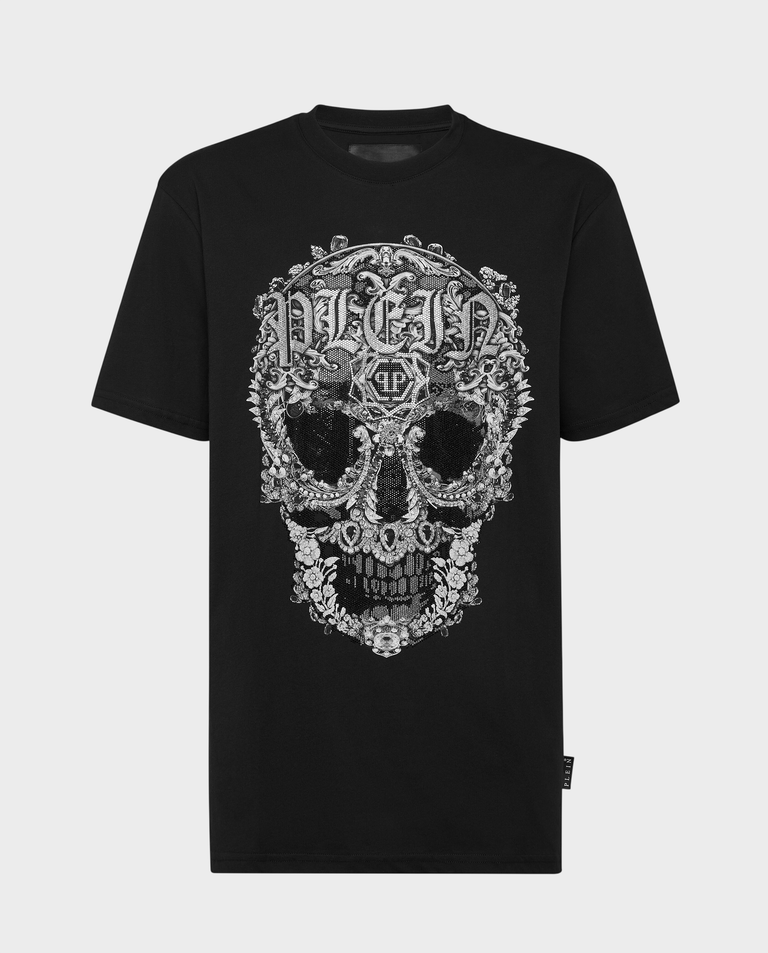 Czarny T-shirt z printem