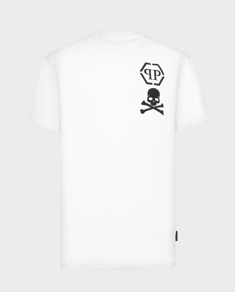 Biały T-shirt z printem