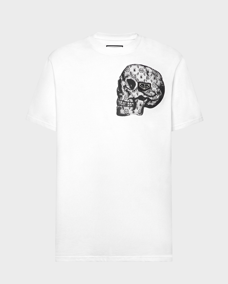 Biały T-shirt z printem