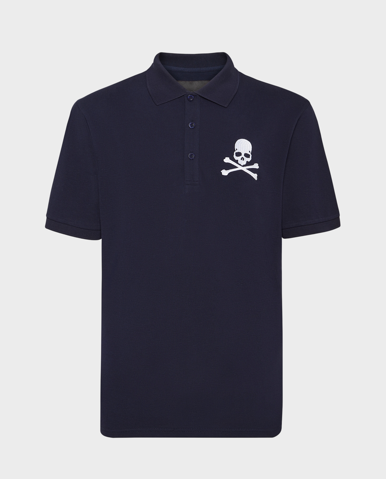 Granatowa koszulka polo