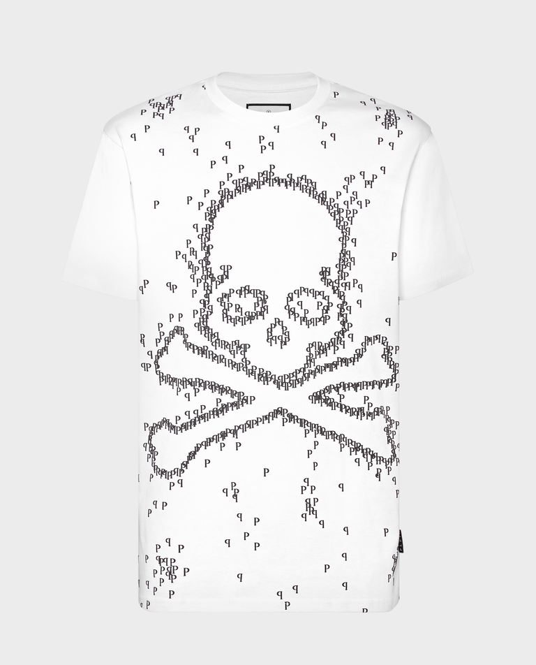 Biały T-shirt z printem