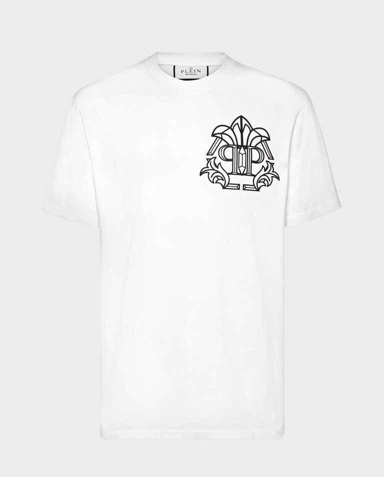 Biały T-shirt z printem