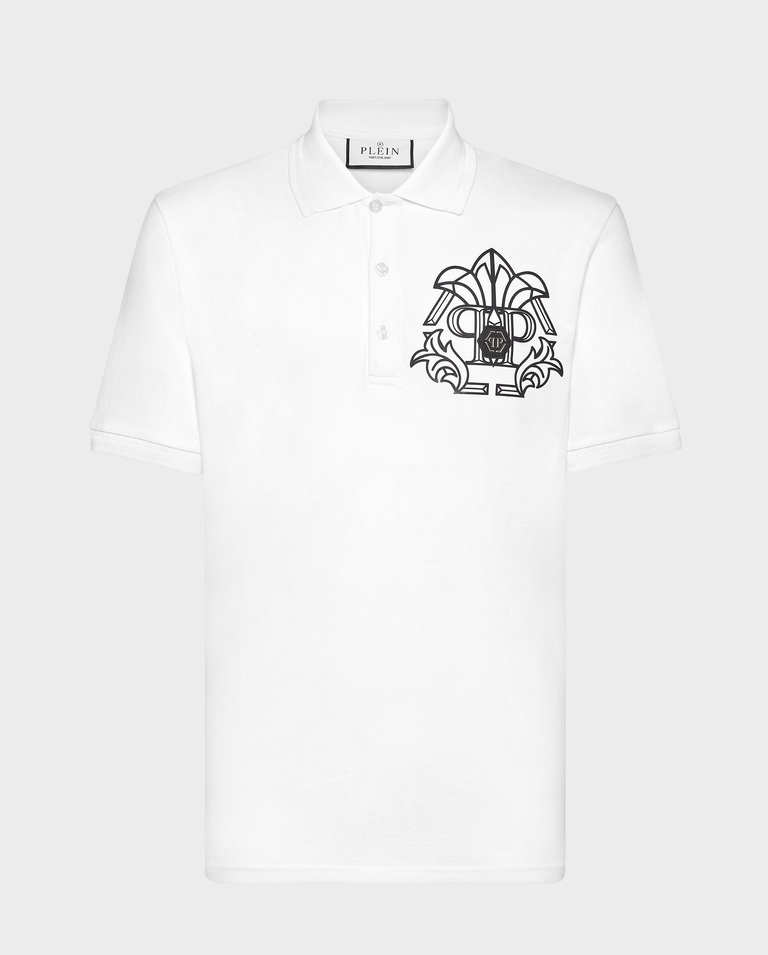 Biała koszulka polo