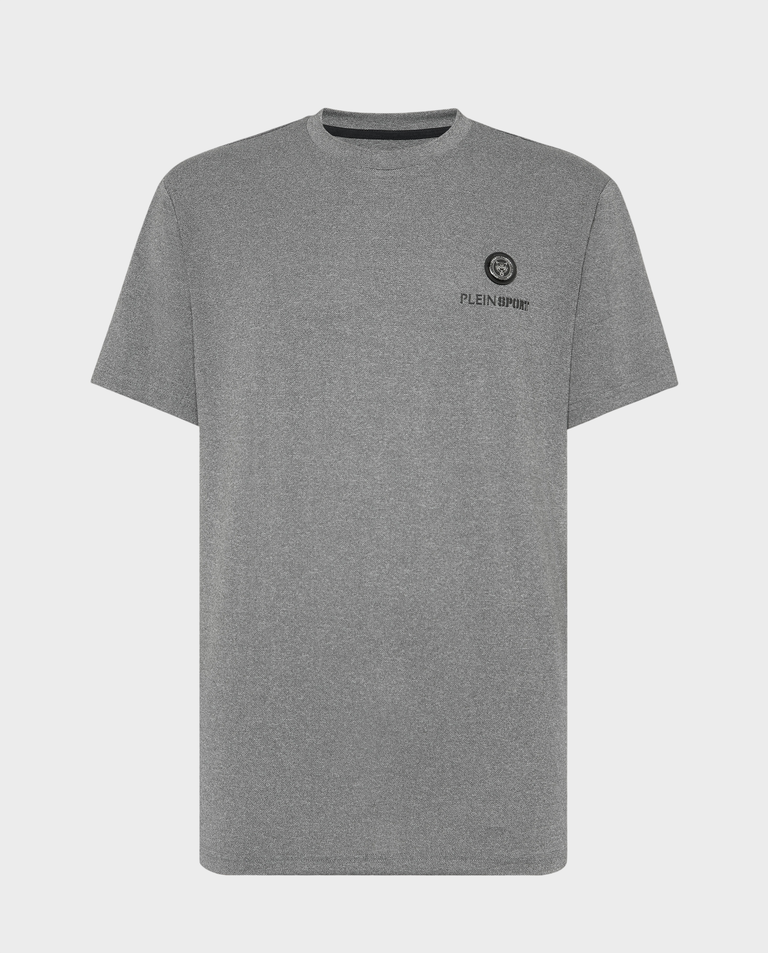 Szary t-shirt z logo
