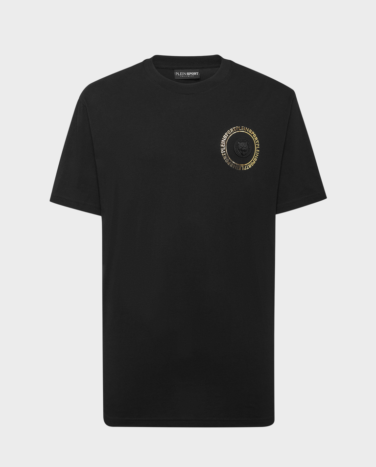 Czarny t-shirt z logo