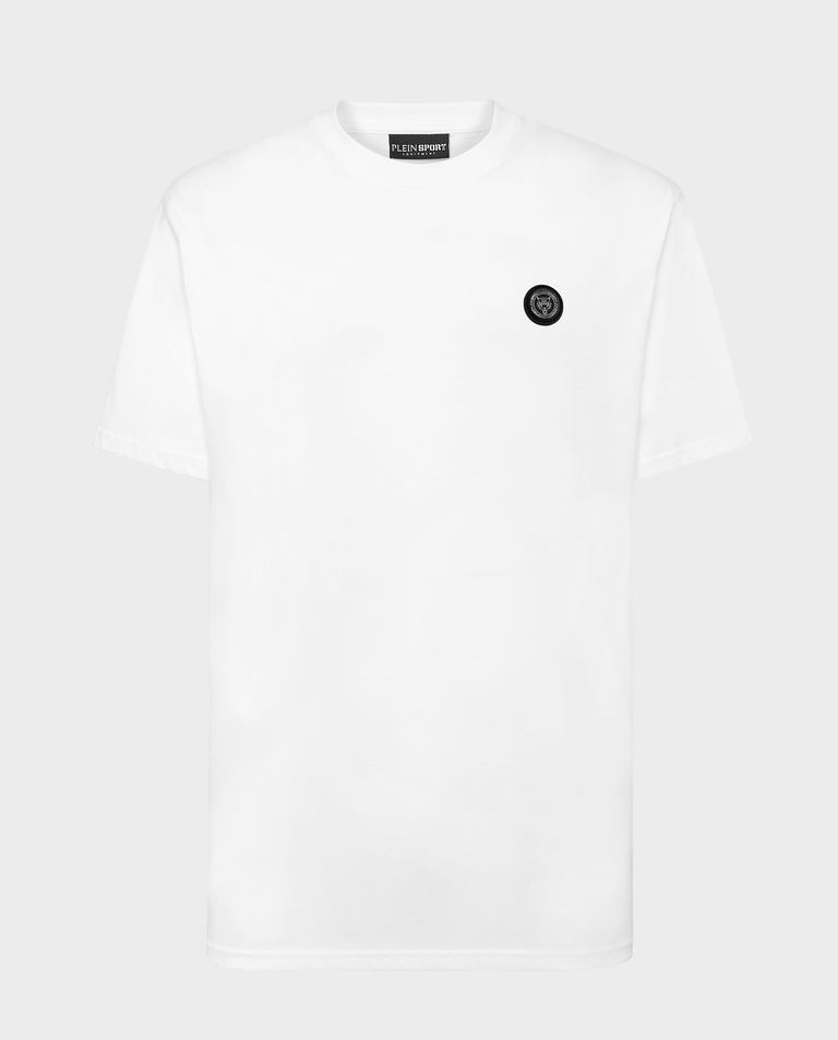 Biały t-shirt z logo