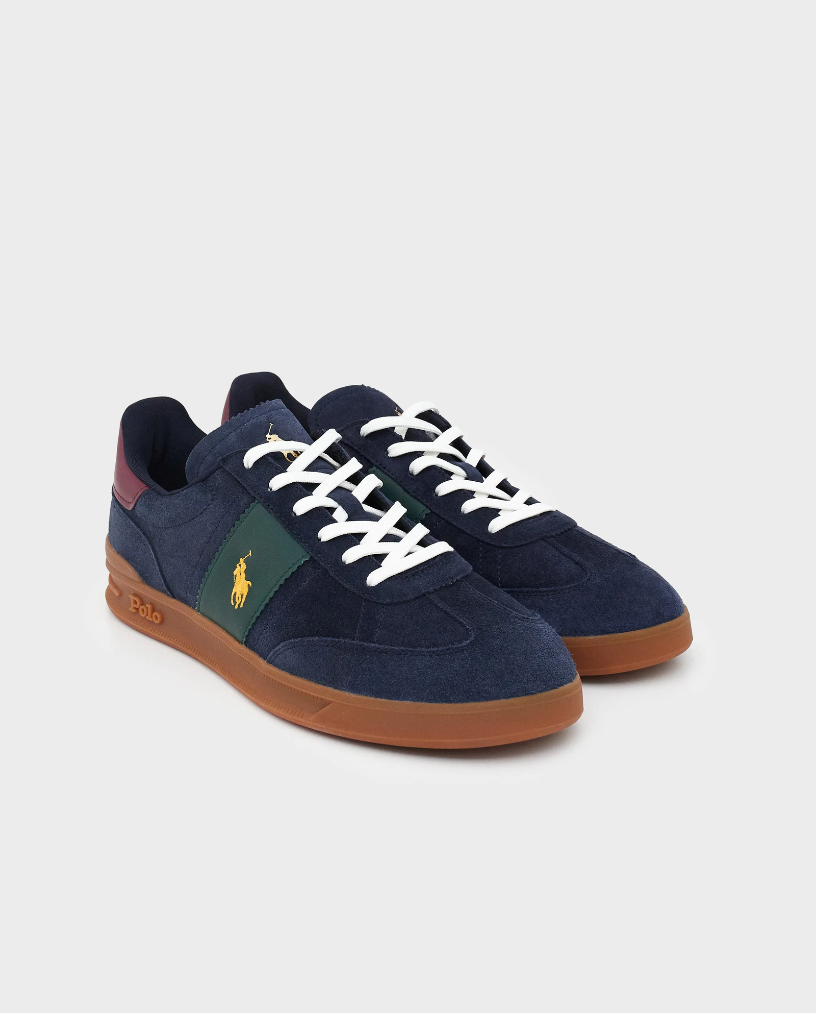 Granatowe sneakersy z logo Heritage Aera - Image #2