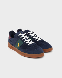 Granatowe sneakersy z logo Heritage Aera - Image #2