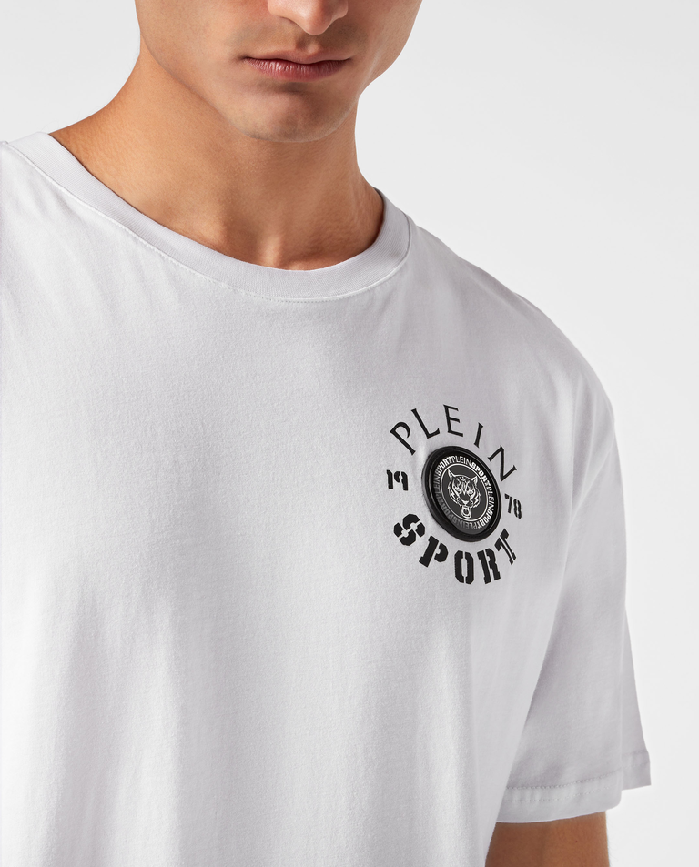 Czarny t-shirt bez rękawów Carbon Tiger - Image #3