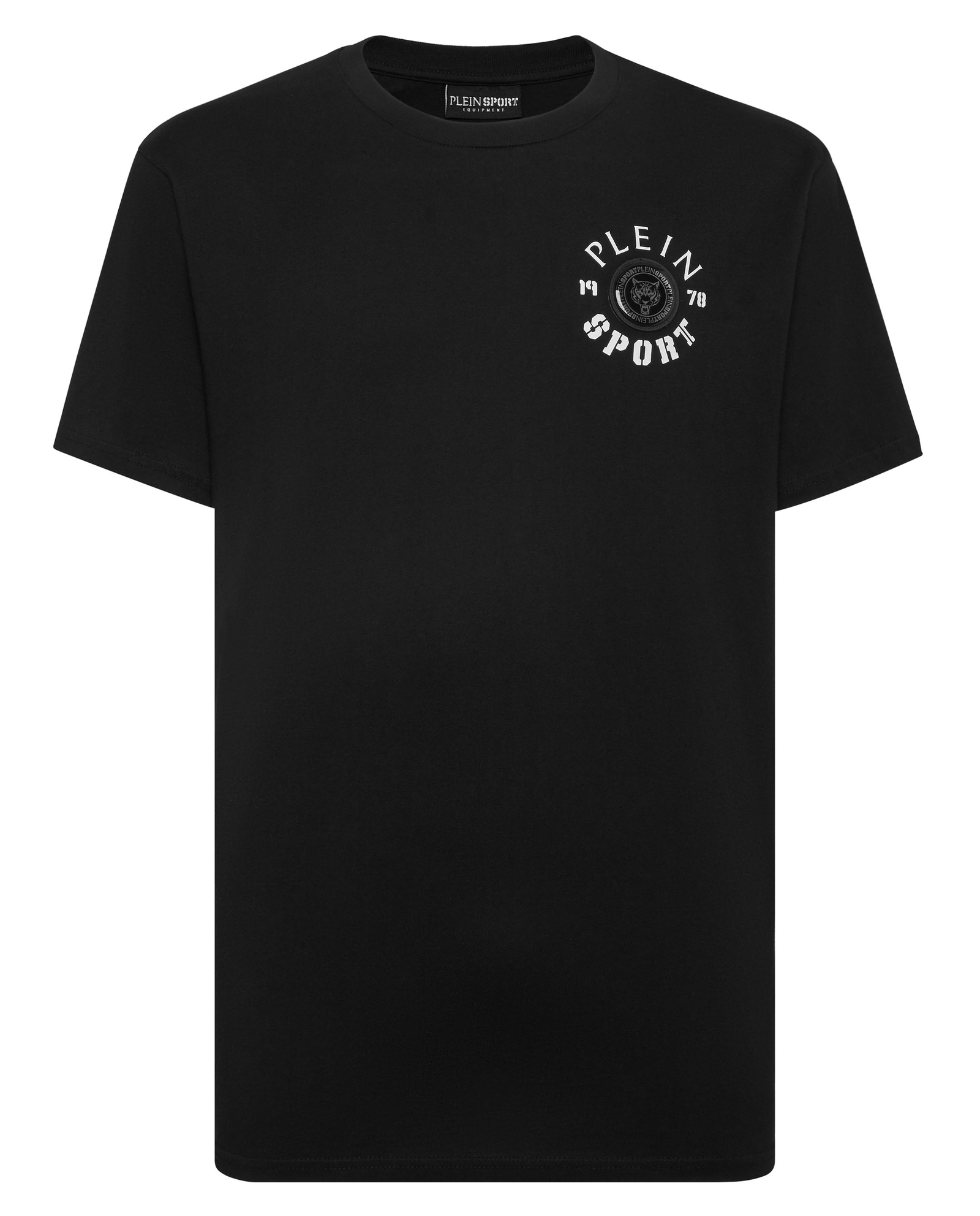 Czarny t-shirt bez rękawów Carbon Tiger - Image #4