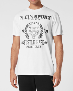 Czarny t-shirt bez rękawów Carbon Tiger - Image #0