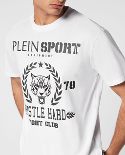 Czarny t-shirt bez rękawów Carbon Tiger - Image #3