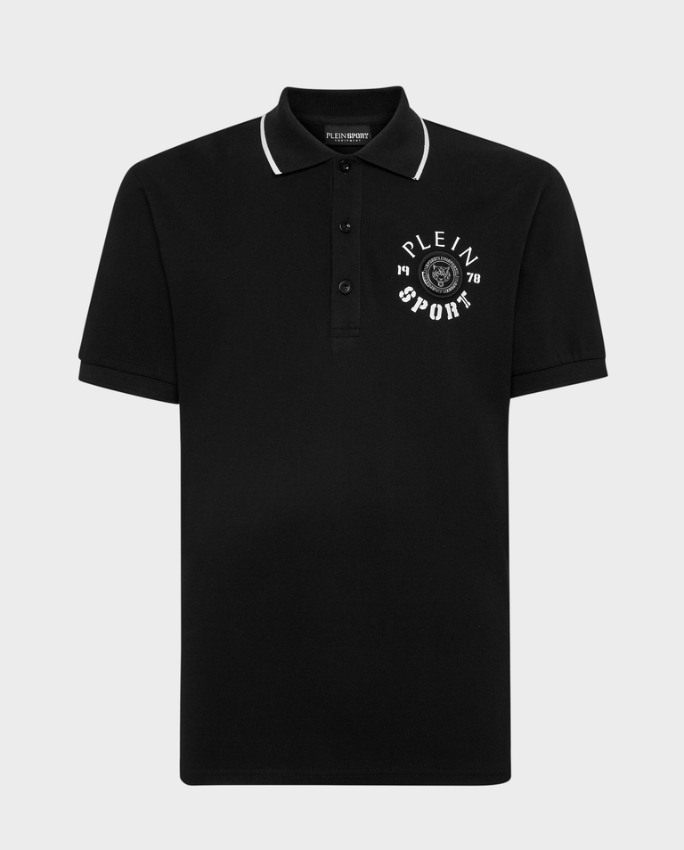Czarna koszulka polo SS Tiger