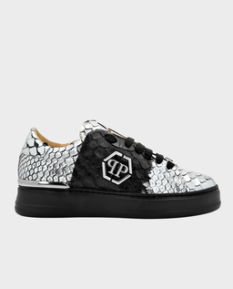 Czarne sneakersy Lo-Top z monogramem - Image #0