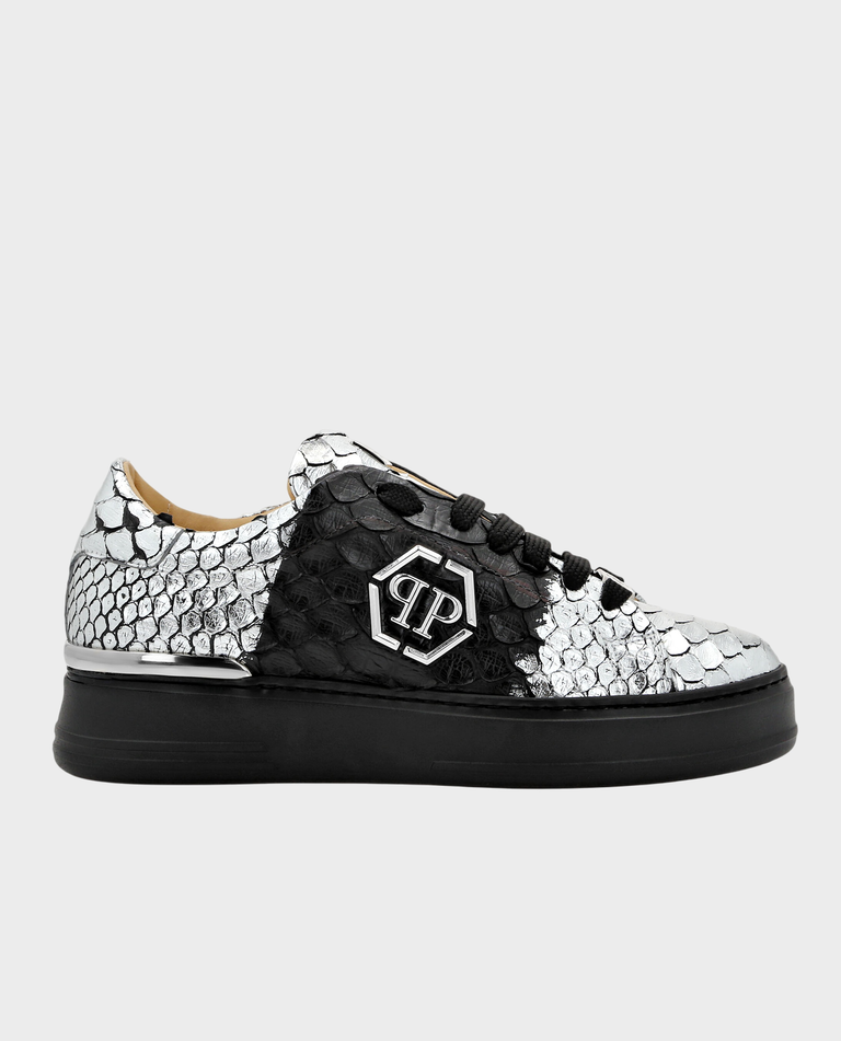 Czarne sneakersy Lo-Top z monogramem - Image #0