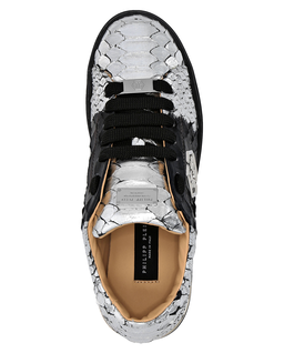 Czarne sneakersy Lo-Top z monogramem - Image #2