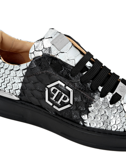 Czarne sneakersy Lo-Top z monogramem - Image #3