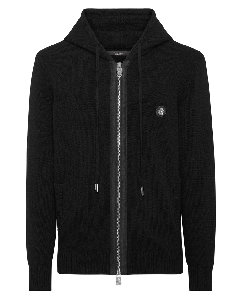 Czarna bluza z kapturem - Image #1