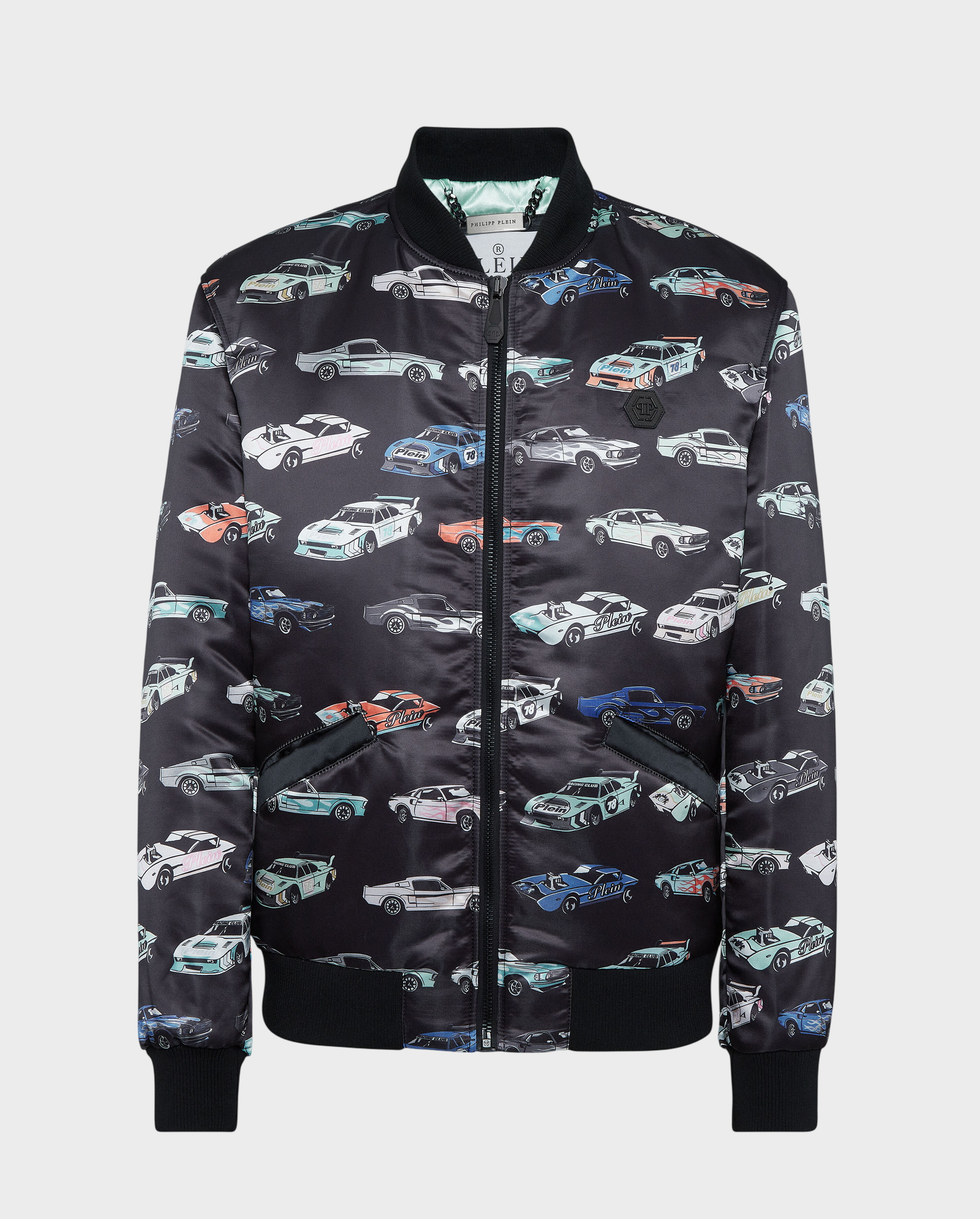 Kurtka bomber z printem - Image #0