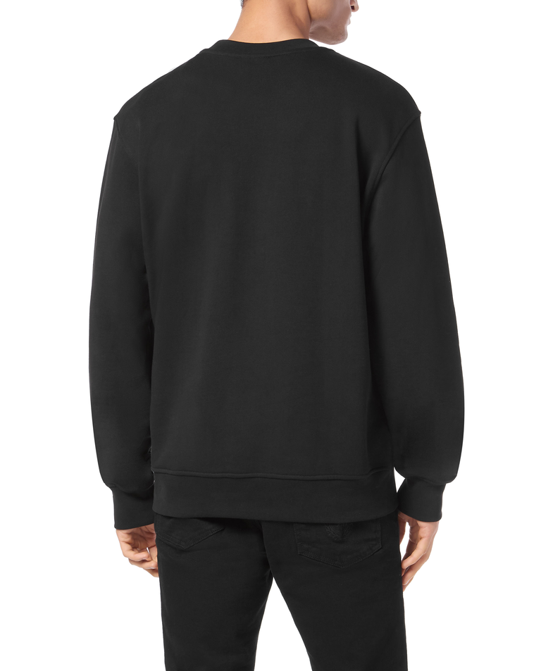 Czarna bawełniana bluza LS - Image #2