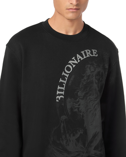 Czarna bawełniana bluza LS - Image #3