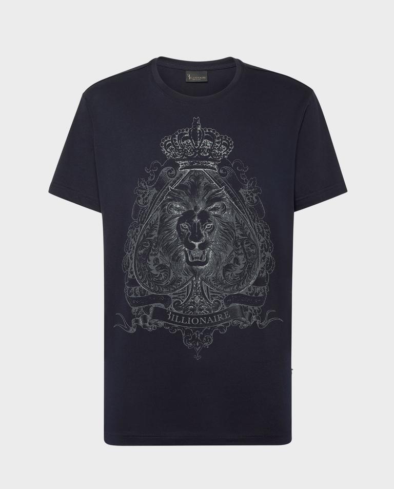 T-shirt z okrągłym dekoltem