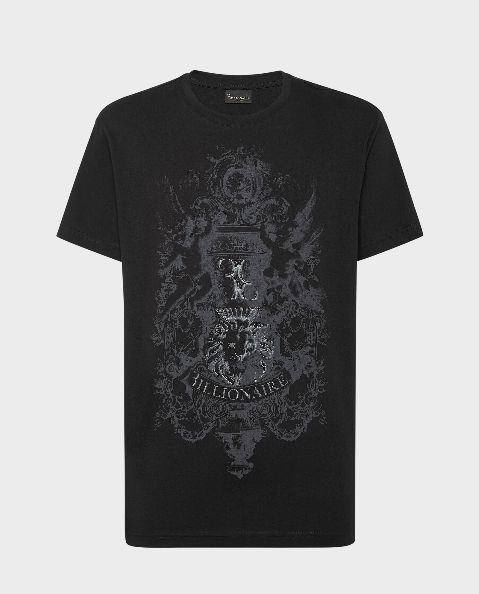 T-shirt  z okrągłym dekoltem i nadrukiem - Image #0